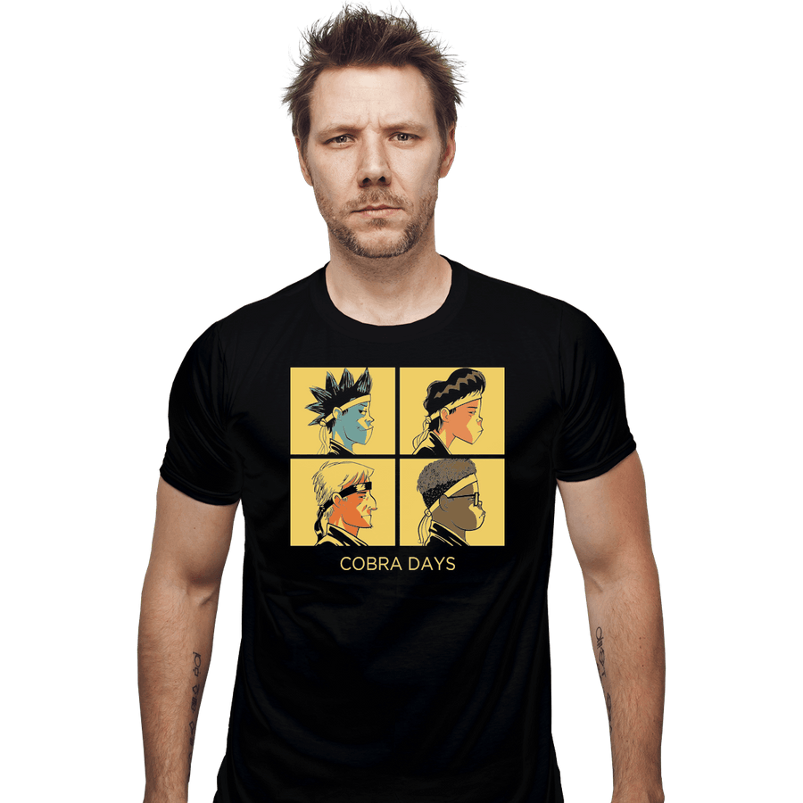 Shirts Fitted Shirts, Mens / Small / Black Cobra Days