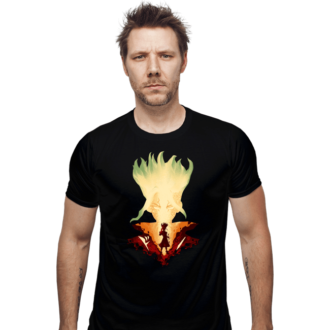 Secret_Shirts Fitted Shirts, Mens / Small / Black Professor Senku