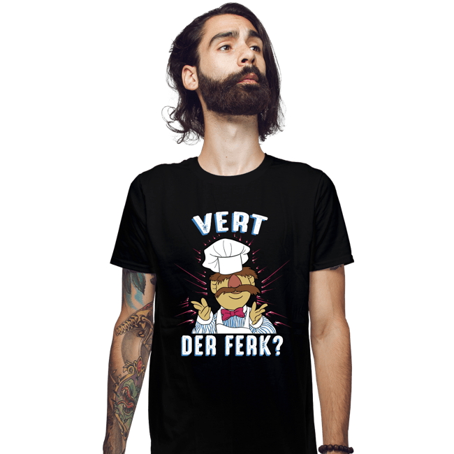 Secret_Shirts Fitted Shirts, Mens / Small / Black Swedish Chef!