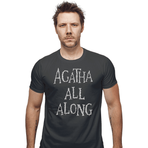 Secret_Shirts Fitted Shirts, Mens / Small / Charcoal Agatha All Along Grey Shirt