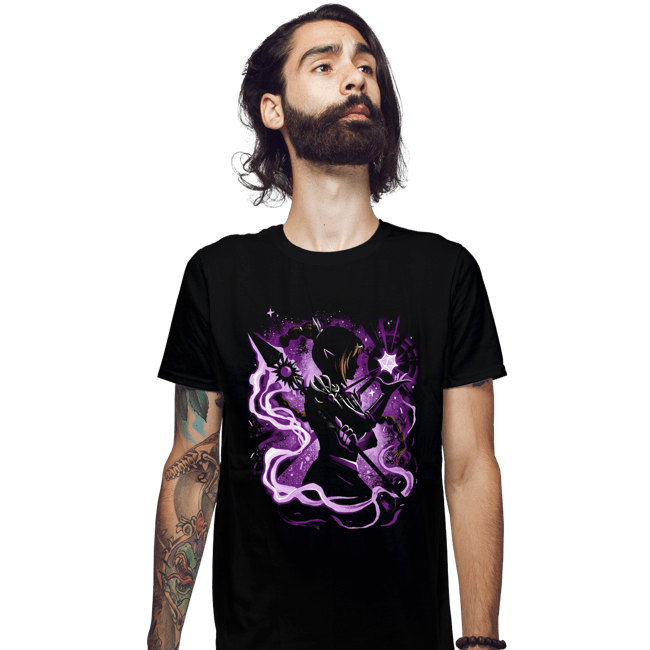 Daily_Deal_Shirts Fitted Shirts, Mens / Small / Black Shadow Heart