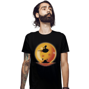 Shirts Fitted Shirts, Mens / Small / Black Goku on Sunset