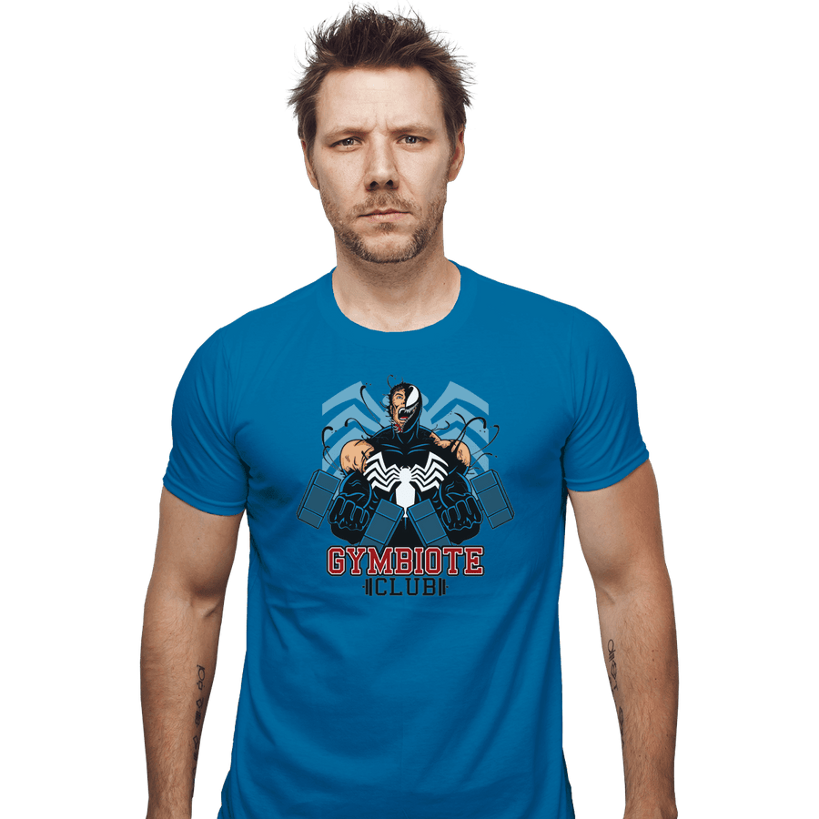 Shirts Fitted Shirts, Mens / Small / Sapphire Gym-Biote Club