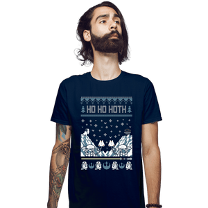Shirts Fitted Shirts, Mens / Small / Navy Ho Ho Hoth