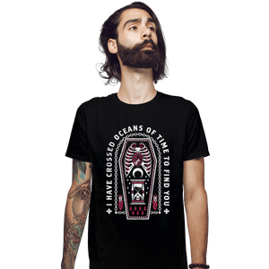 Shirts Fitted Shirts, Mens / Small / Black Oceans Of Time