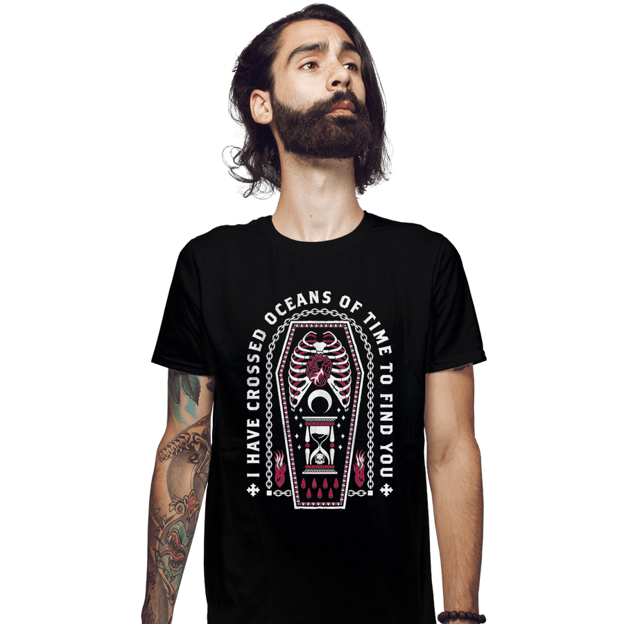 Shirts Fitted Shirts, Mens / Small / Black Oceans Of Time