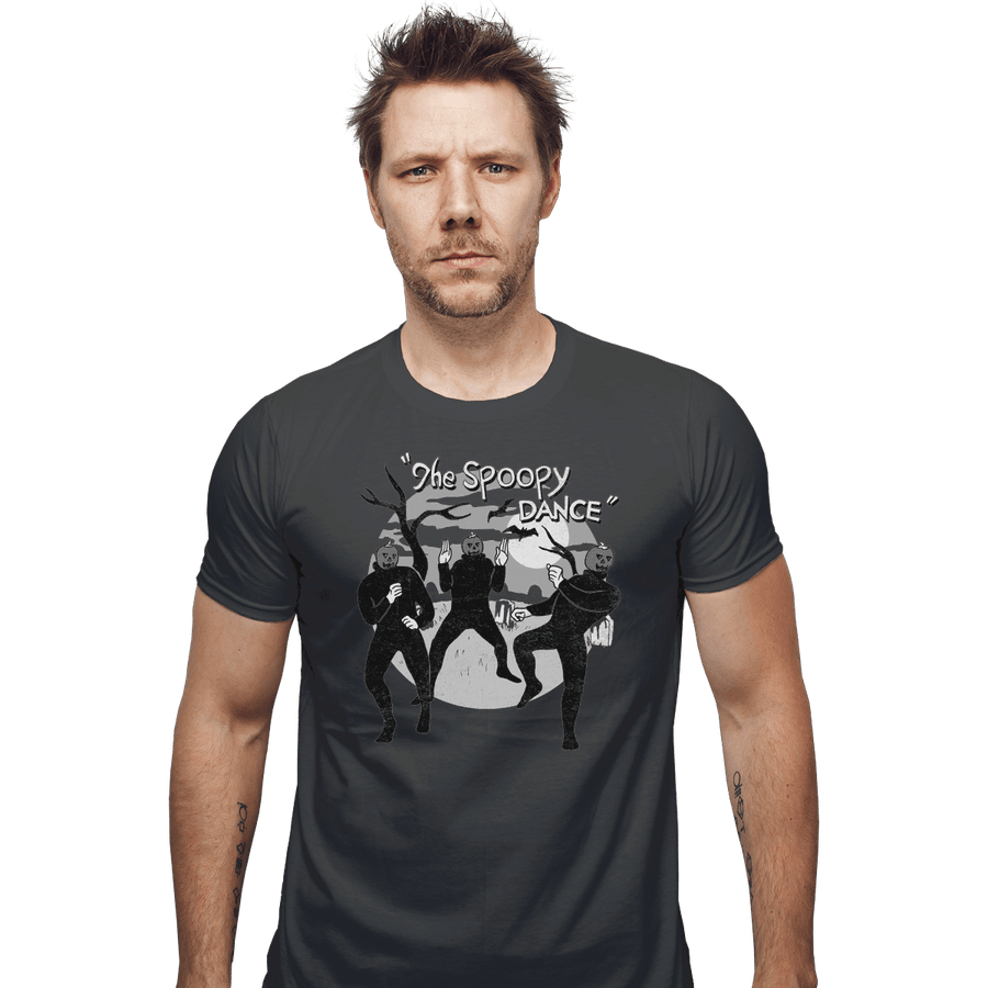 Shirts Fitted Shirts, Mens / Small / Charcoal The Spoopy Dance