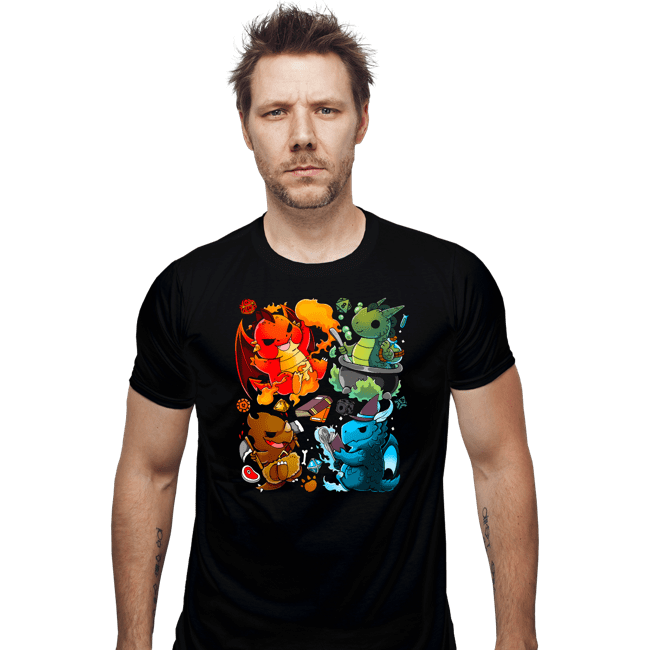 Shirts Fitted Shirts, Mens / Small / Black Dragon Roleplay