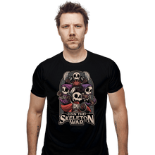 Load image into Gallery viewer, Secret_Shirts Fitted Shirts, Mens / Small / Black Skeleton War

