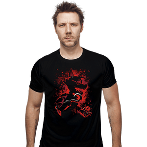 Daily_Deal_Shirts Fitted Shirts, Mens / Small / Black The Animatronic Fox