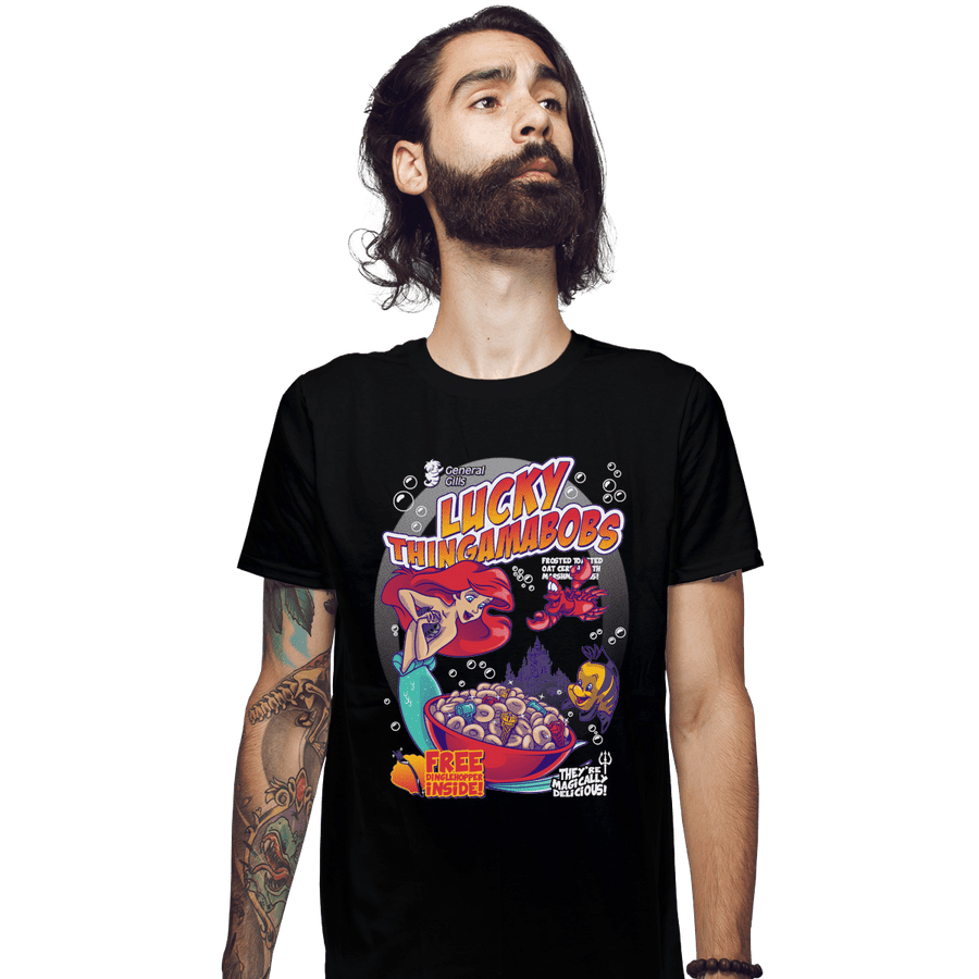 Shirts Fitted Shirts, Mens / Small / Black Lucky Thingamabobs