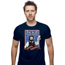 Load image into Gallery viewer, Shirts Fitted Shirts, Mens / Small / Navy Jackie Daytona - Regular Human Bartender
