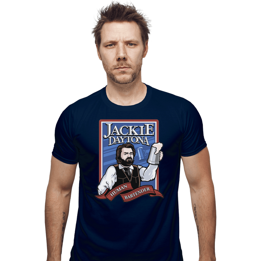 Shirts Fitted Shirts, Mens / Small / Navy Jackie Daytona - Regular Human Bartender