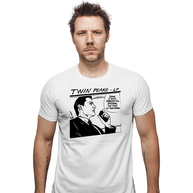 Secret_Shirts Fitted Shirts, Mens / Small / White The Twin Peaks LP
