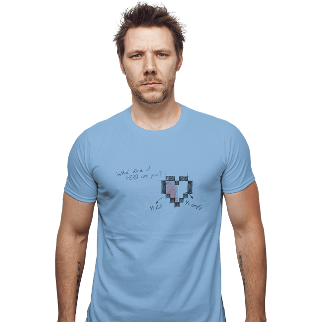 Shirts Fitted Shirts, Mens / Small / Powder Blue Choose Your Side