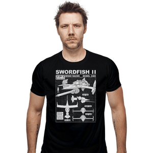 Shirts Fitted Shirts, Mens / Small / Black Swordfish II Deal