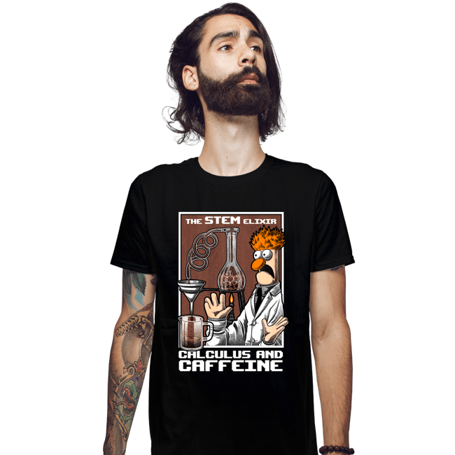 Daily_Deal_Shirts Fitted Shirts, Mens / Small / Black The STEM Elixir