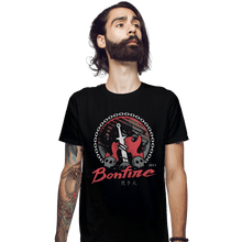 Load image into Gallery viewer, Shirts Fitted Shirts, Mens / Small / Black Bonfire Moonlight
