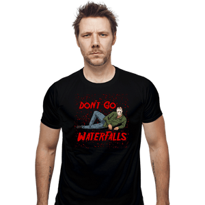Shirts Fitted Shirts, Mens / Small / Black Don't Go Jason Waterfalls