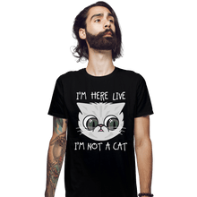 Load image into Gallery viewer, Secret_Shirts Fitted Shirts, Mens / Small / Black Not Cat
