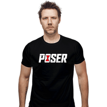 Load image into Gallery viewer, Secret_Shirts Fitted Shirts, Mens / Small / Black Poser
