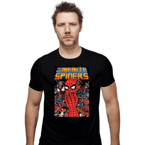 Secret_Shirts Fitted Shirts, Mens / Small / Black The Infinite Spiders