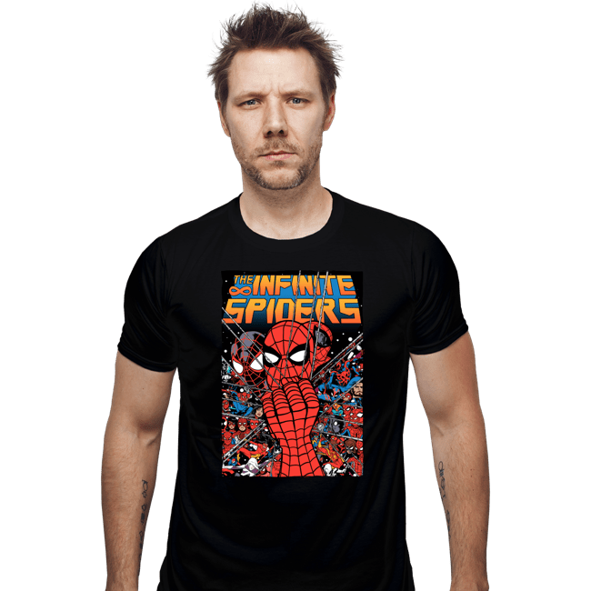 Secret_Shirts Fitted Shirts, Mens / Small / Black The Infinite Spiders