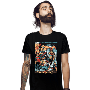 Secret_Shirts Fitted Shirts, Mens / Small / Black HB Superheroes
