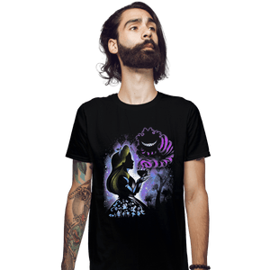 Shirts Fitted Shirts, Mens / Small / Black We're All Mad Here