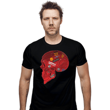 Load image into Gallery viewer, Shirts Fitted Shirts, Mens / Small / Black Akira Skull
