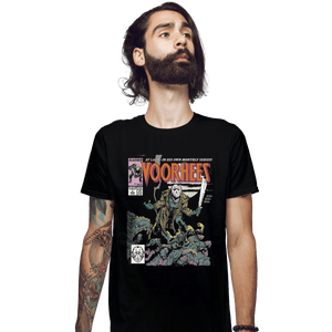 Shirts Fitted Shirts, Mens / Small / Black Voorhees Wolverine