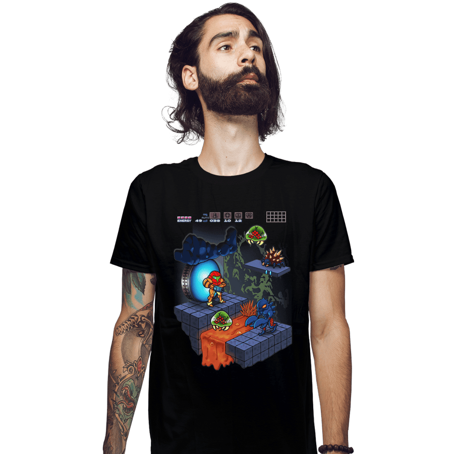 Shirts Fitted Shirts, Mens / Small / Black Isometroid