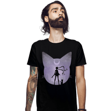 Load image into Gallery viewer, Shirts Fitted Shirts, Mens / Small / Black Pretty Guardian
