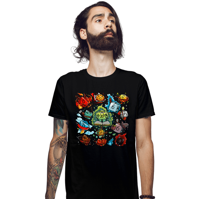 Shirts Fitted Shirts, Mens / Small / Black World Of Dice
