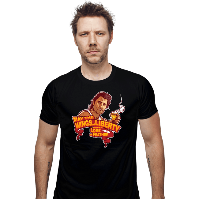 Shirts Fitted Shirts, Mens / Small / Black Wings Of Liberty