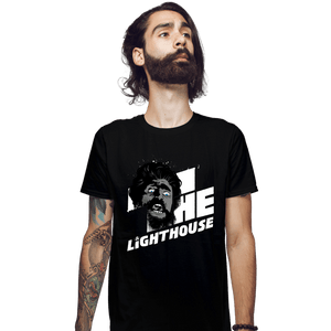 Secret_Shirts Fitted Shirts, Mens / Small / Black The Lighthouse