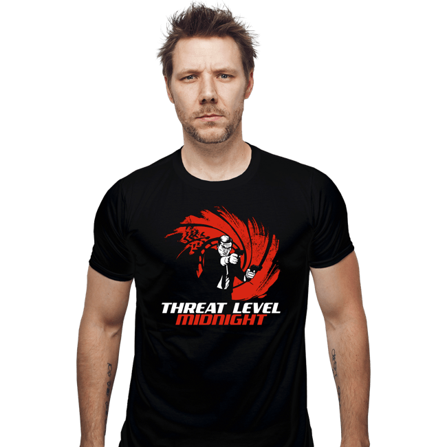 Daily_Deal_Shirts Fitted Shirts, Mens / Small / Black Double O Threat