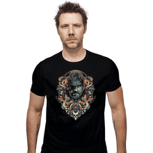 Load image into Gallery viewer, Shirts Fitted Shirts, Mens / Small / Black Emblem Of The Snake
