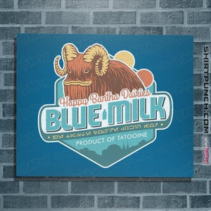 Shirts Posters / 4"x6" / Sapphire Blue Milk