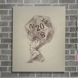 Daily_Deal_Shirts Posters / 4"x6" / Natural Dice Atlas
