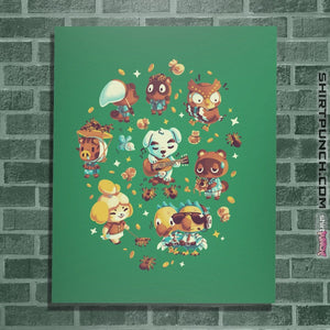 Shirts Posters / 4"x6" / Irish Green Tarantula Island