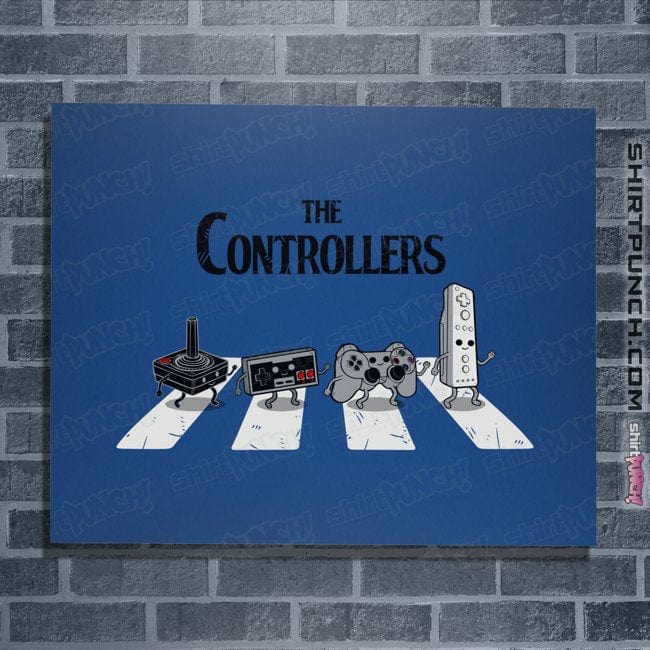 Secret_Shirts Posters / 4"x6" / Royal Blue The Controllers
