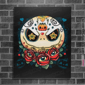 Shirts Posters / 4"x6" / Black Jack Calavera