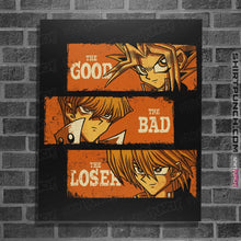 Load image into Gallery viewer, Shirts Posters / 4&quot;x6&quot; / Black The Good, The Bad, And The Loser
