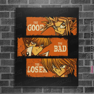 Shirts Posters / 4"x6" / Black The Good, The Bad, And The Loser