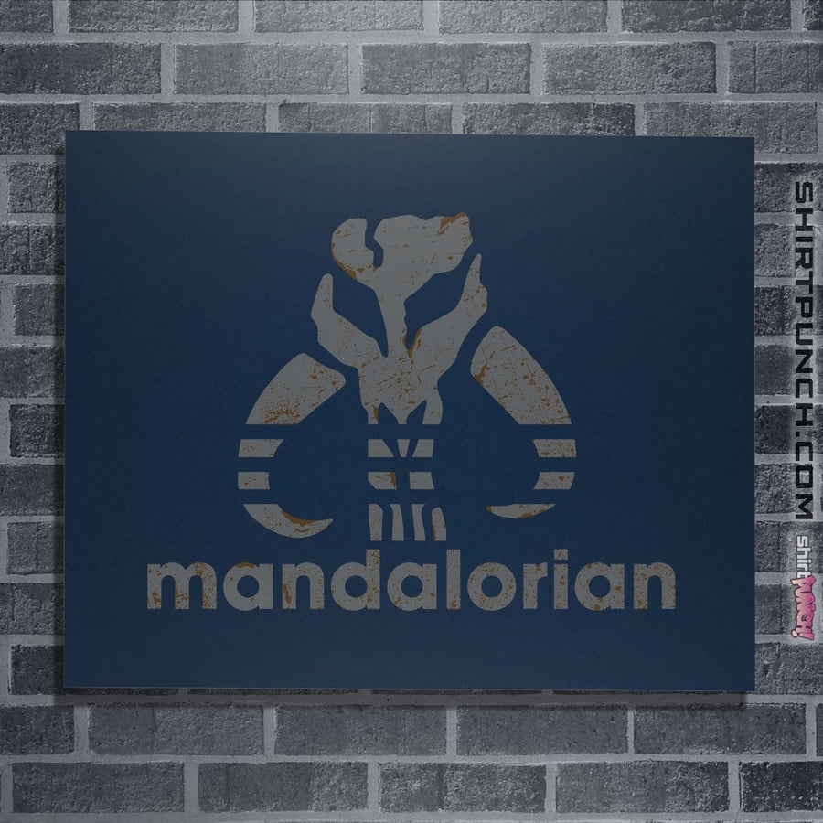 Shirts Posters / 4"x6" / Navy Mando Athletics