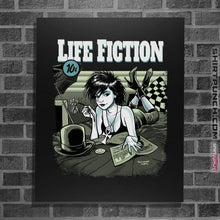 Load image into Gallery viewer, Shirts Posters / 4&quot;x6&quot; / Black Life Fiction
