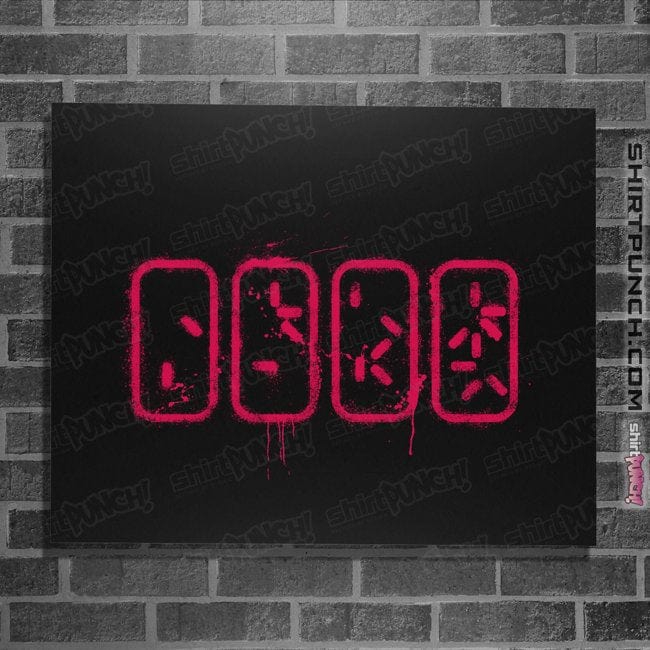 Secret_Shirts Posters / 4"x6" / Black The Choppa