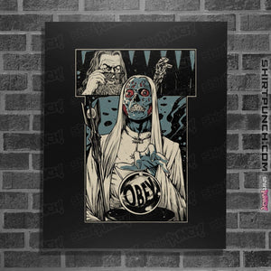 Shirts Posters / 4"x6" / Black The Lord Of Obedience