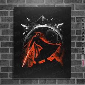 Daily_Deal_Shirts Posters / 4"x6" / Black The Dark Side